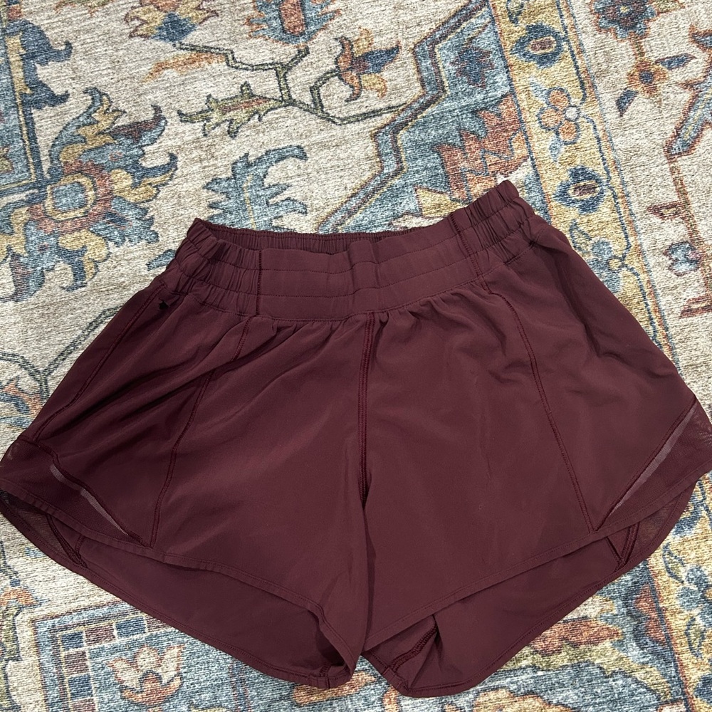 COPY - Women's Burgundy Athletic Shorts